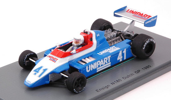 إنساين N180 جيف ليز 1980 N.41 DNF DUTCH GP 1:43