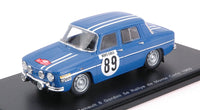 RENAULT 8 GORDINI N.89 5th MONTE CARLO 1969 J.L.THERIER-M.CALLEWAERT