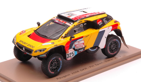 PEUGEOT 3008 DKR N.325 DAKAR 2019 P.LACHAUME-J.M.POLATO 1:43