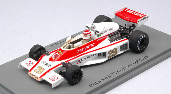 MC لارين M23 نيلسون بيكيه 1978 N.29 جائزة النمسا الكبرى 1:43