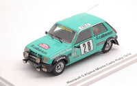 RENAULT 5 ALPINE N.28 MONTE CARLO 1979 B.SABY-M.GUEGAN 1:43