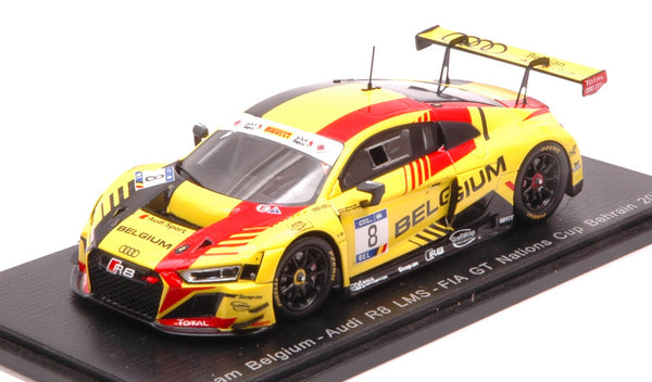 AUDI R8 LMS N.8 FIA GT CUP BAHRAIN 2018 DEN TANDT-WEERTS 1:43