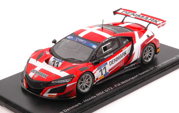 هوندا NSX GT3 N.11 FIA GT VALLELUNGA 2019 J.MOELLER-C.NIELSEN 1:43