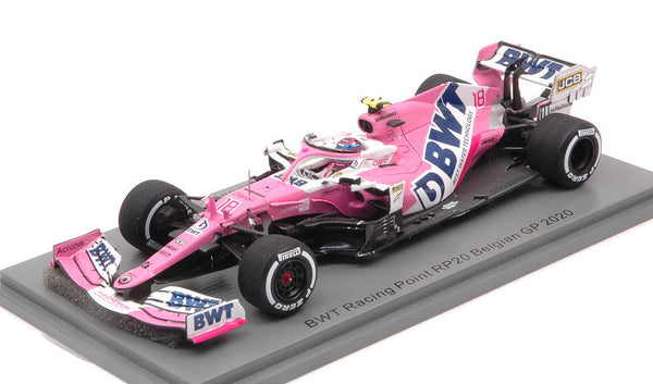 BWT RACING POINT RP20 LANCE STROLL 2020 N.18 BELGIAN GP 1:43