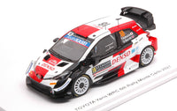 TOYOTA YARIS WRC N.18 MONTE CARLO 2021 KATSUTA-BARRITT 1:43