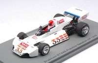 BRABHAM BT44B JAC NELLEMAN 1976 N.33 PRACTICE SWEDISH GP 1:43