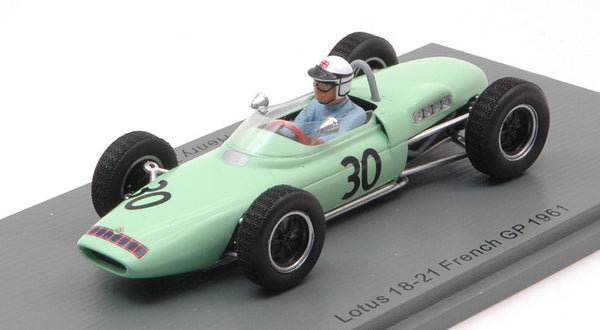 LOTUS 18-21 HENRY TAYLOR 1961 N.30 FRENCH GP 1:43