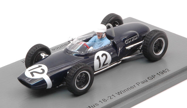 LOTUS 18-21 MAURICE TRINTIGNANT 1962 N.12 WINNER PAU GP 1:43