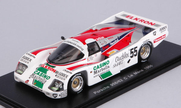 PORSCHE 962C N.55 10th LM 1986 P.ALLIOT-P.ROMERO-M.TROLLE 1:43