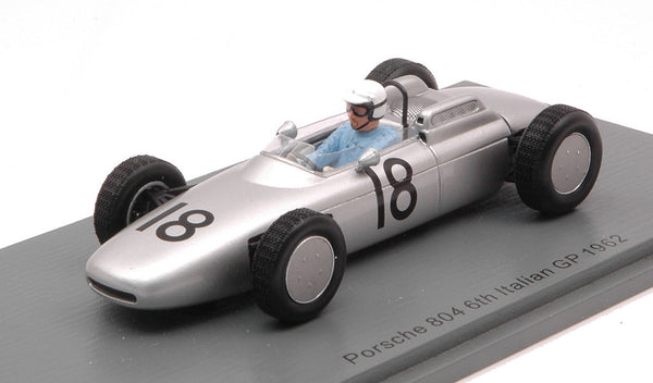 PORSCHE 804 JO BONNIER 1962 N.18 6th ITALY GP 1:43