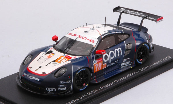 PORSCHE 911 RSR N.78 LM 2019 L.PRETTE-P.PRETTE-V.ABRIL 1:43