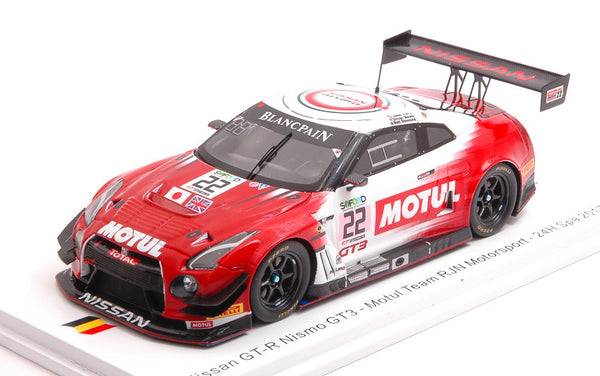 NISSAN GTR N.22 24 H SPA 2017 PARRY-MOORE-SIMMONS 1:43