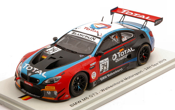 BMW M6 GT3 N.34 24 H SPA 2019 JENSEN-KROGNES-CATSBURG 1:43