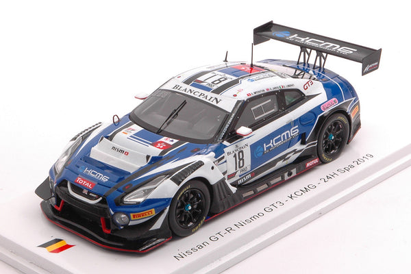 NISSAN GT-R N.18 24 H SPA 2019 IMPERATORI-JARVIS-LIBERATI 1:43