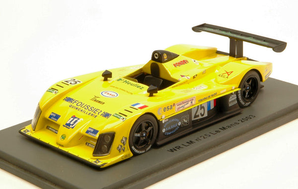 WR LM N.25 DNF LE MANS 2003 DAOUDI-DE FOURNOUX-BRIERE 1:43