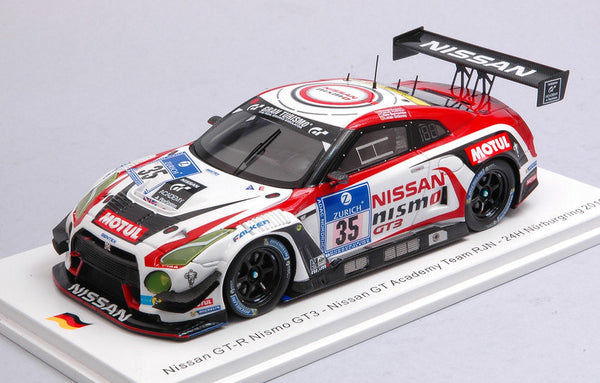 NISSAN GT-R N.35 24 H NURBURGRING 2016 KRUMM-HOSHINO-BUNCOMBE-ORD.1:43