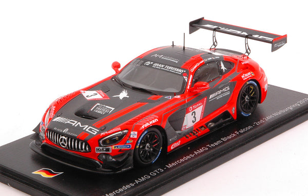 MERCEDES GT3 N.3 2nd 24 H NURBURGRING 2019 BUHK-HAUPT-JAGER-STOLZ 1:43