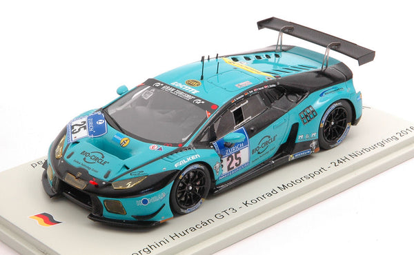 لامبورغيني هوراكان GT3 N.25 24 H نوربورغر.2016 STOLZ-KONRAD-ZOC.-F.1:43