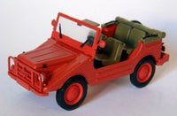 DKW MUNGA 4 FIRE BRIGADEN OPEN 1:43