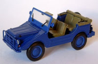 DKW MUNGA 4 THW OPEN BLUE 1:43