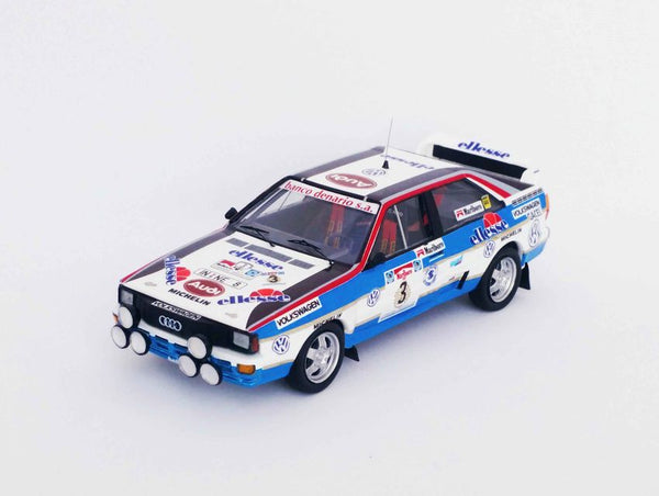 AUDI QUATTRO N.3 3rd RALLY OF ARGENTINA 1984 RECALDE-DEL BUONO 1:43