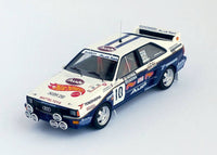 AUDI QUATTRO N.10 NATIONAL BREAKDOWN RALLY 1987 BOSCH-HODGSON 1:43