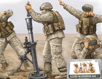 FIGURE MODERN US ARMY US MARINE M252 KIT 1:35
