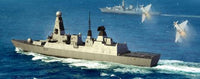 سفينة البحرية HMS النوع 45 مجموعة المدمرة 1:350