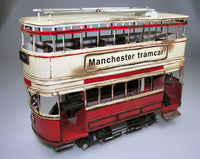 MANCHESTER TRAMCAR RED & YELLOW 1903 cm 35