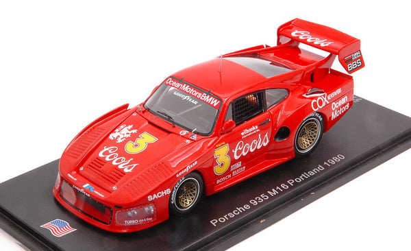 PORSCHE 935 N.3 SEARS PIONT 1980 JIM BUSBY 1:43