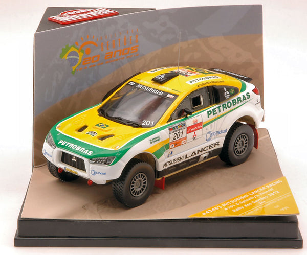 MITSUBISHI L RACING N.201 2nd RALLY D.SERTOES 2012 SPINELLI-YOUSSEF 1:43