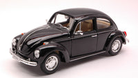 VW BEETLE 1968 BLACK 1:24