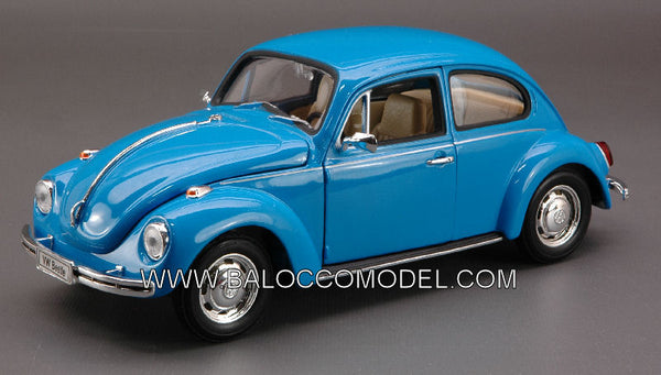 VW BEETLE 1968 BLUE 1:24