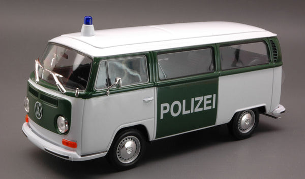 VW T 2 BUS 1972 POLIZEI 1:24