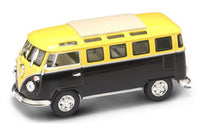 VW MICROBUS 1962 YELLOW/BLACK 1:43