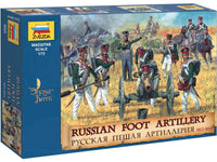 RUSSIAN ARTILLERY 1812 KIT 1:72