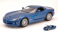 DODGE VIPER SRT-10 2003 BLUE MET.1:24