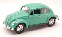 VW BEETLE 1967 GREEN 1:24