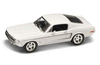 FORD MUSTANG GT 1968 WHITE 1:43