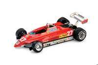 FERRARI 126 C2 G.VILLENEUVE 1982 N.27 2nd S.MARINO GP 1:43