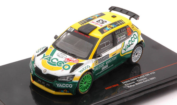 SKODA FABIA RALLY 2 EVO N.53 RALLY MONTE CARLO 2021 EOUZAN-EOUZAN 1:43