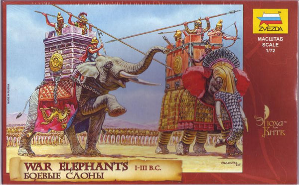 WAR ELEPHANTS SOLDATINI KIT 1:72