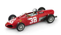 FERRARI 156 P.HILL 1961 N.38 3rd MONACO GP WORLD CHAMPION W/PILOTE 1:43