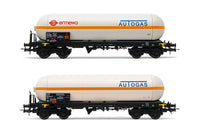 FS 2-UNIT PACK GAS TANK WAGON 4 AXLES EP.V 1:87