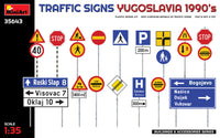لافتات المرور في يوغسلافيا في التسعينيات، المجموعة 1:35