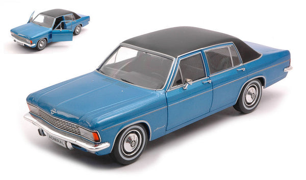 OPEL ADMIRAL B METALLIC BLUE/MATT BLACK 1:24