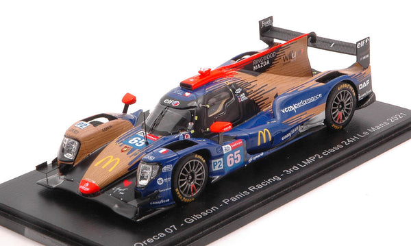 ORECA 07 GIBSON N.65 3rd LMP2 CLASS LM 2021 CANAL-STEVENS-ALLEN 1:43