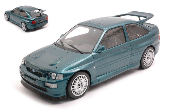FORD ESCORT RS COSWORTH DARK MET.GREEN 1996
READY TO RACE 1:18