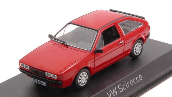 VW SCIROCCO 1981 RED 1:43