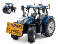 NEW HOLLAND T7.225 BLUE POWER "NO FARMER, NO FOOD" 1:32